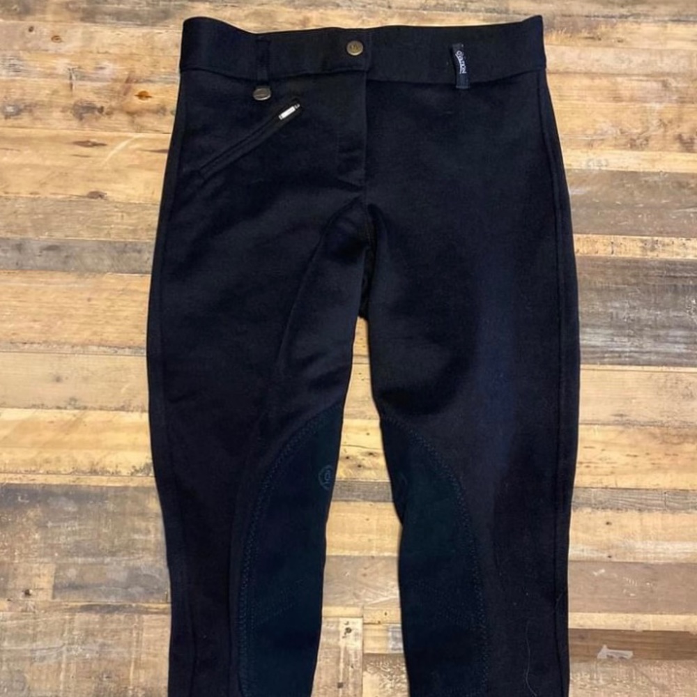 Ovation Black Equestrian Breeches Tights